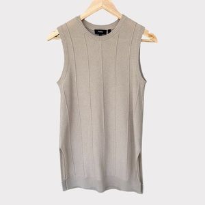 Theory Meenaly Cashmere Sleeveless Tunic - EUC - Size Small